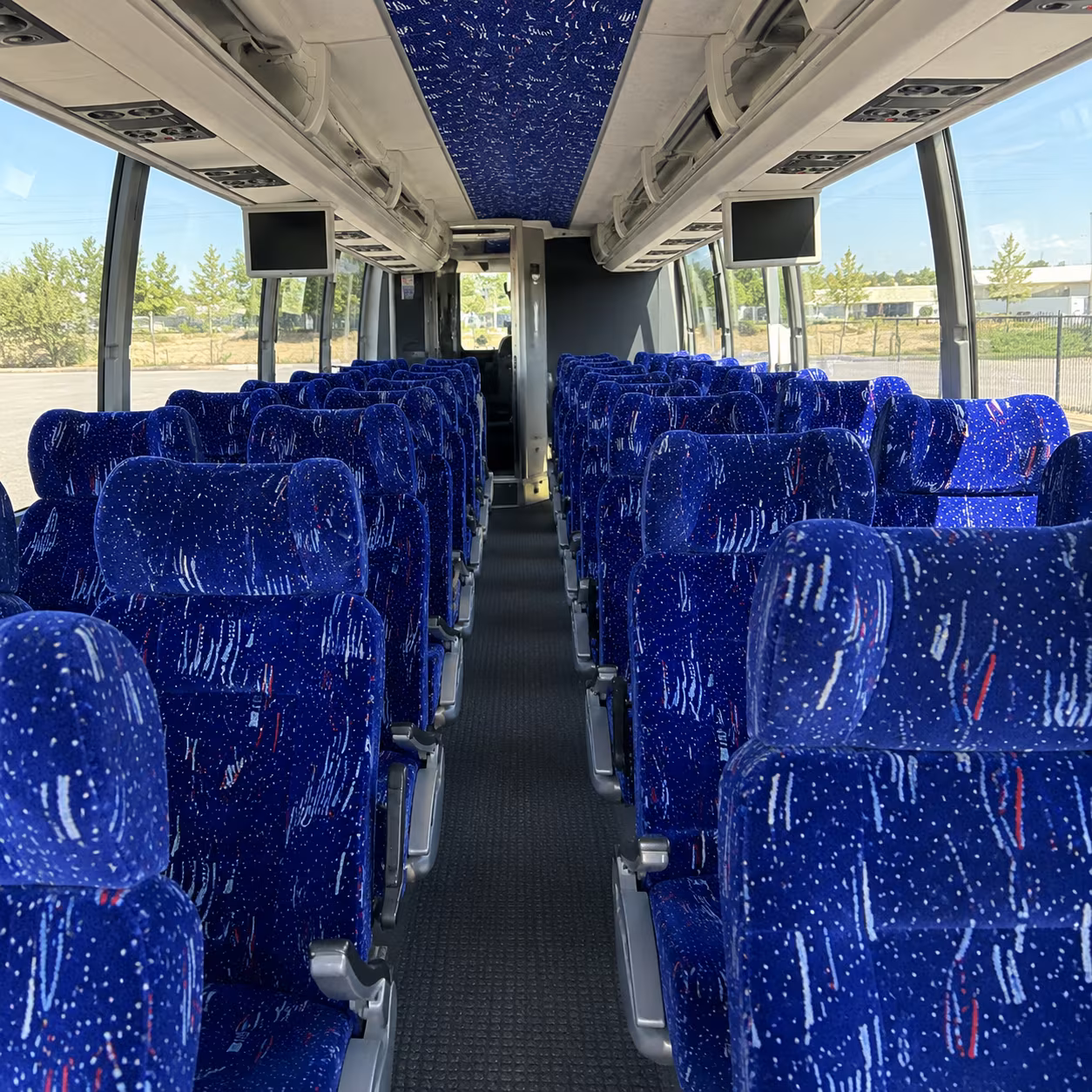 carlsbad charter bus interior