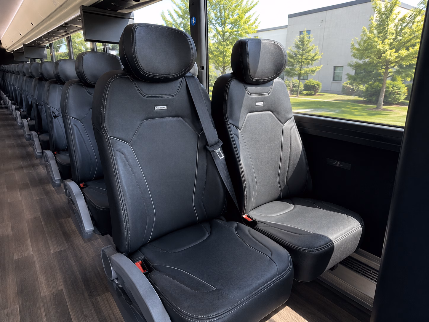 carlsbad charter bus services interior